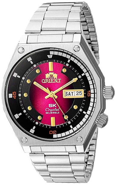 Orient Herreklokke RA-AA0B02R39B Sk Rød/Stål Ø42 mm