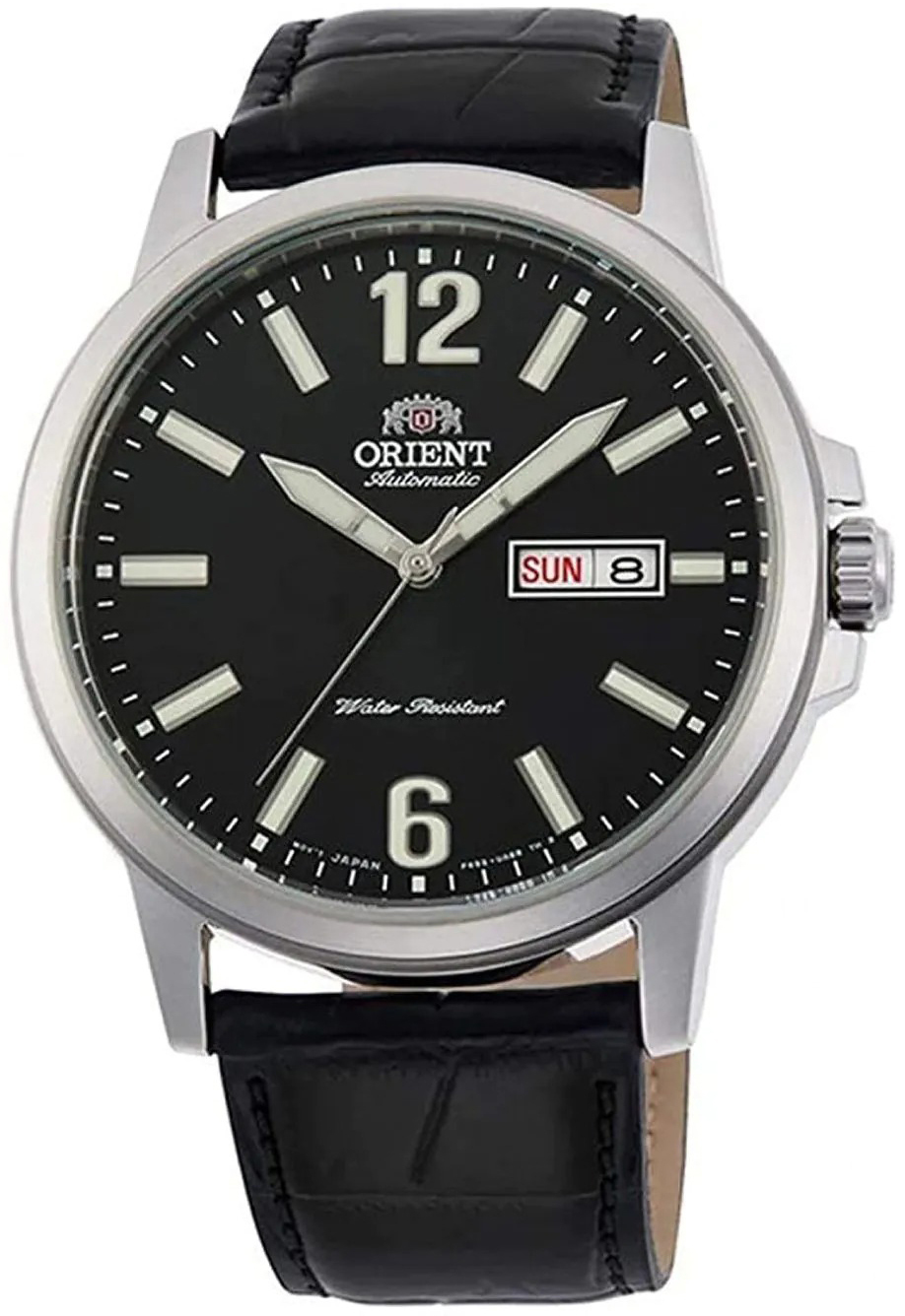 Orient Herreklokke RA-AA0C04B39B Contemporary Sort/Lær Ø43 mm