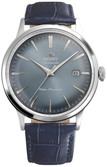 Orient Herreklokke RA-AC0030L30B Bambino Blå/Lær Ø40.5 mm