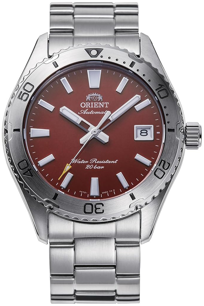 Orient Herreklokke RA-AC0Q09R30B Mako Rød/Stål Ø40 mm