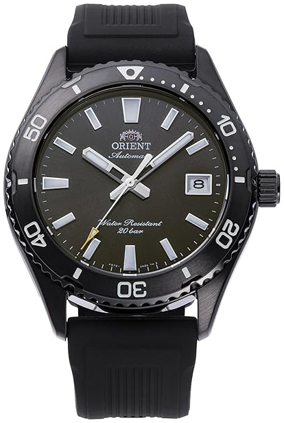 Orient Herreklokke RA-AC0Q10N30B Mako Sort/Gummi Ø40 mm