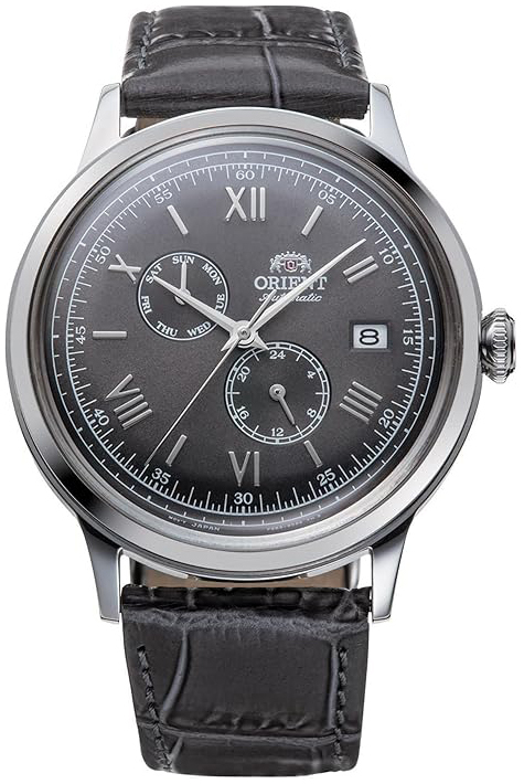 Orient Herreklokke RA-AK0704N30B Bambino Grå/Lær Ø40.5 mm