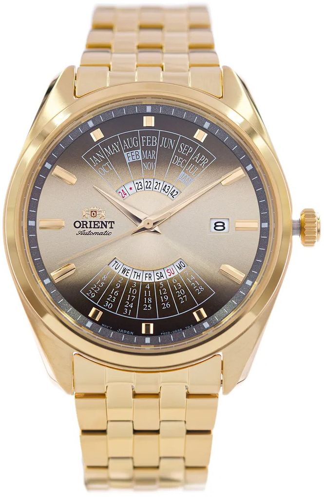 Orient Herreklokke RA-BA0001G Contemporary Flerfarget/Gulltonet stål