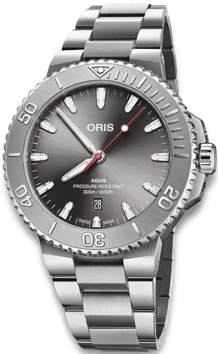 Oris Herreklokke 01 733 7789 4153-07 8 23 04PEB Aquis Relief