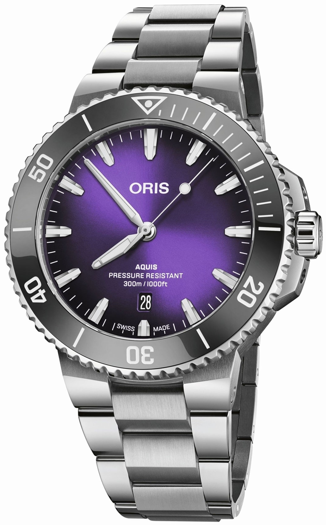 Oris Herreklokke 01 733 7789 4158-07 8 23 04PEB Aquis Taste of Summer