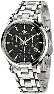 Philip Watch Herreklokke R8273908165 Classic Sort/Stål Ø39 mm
