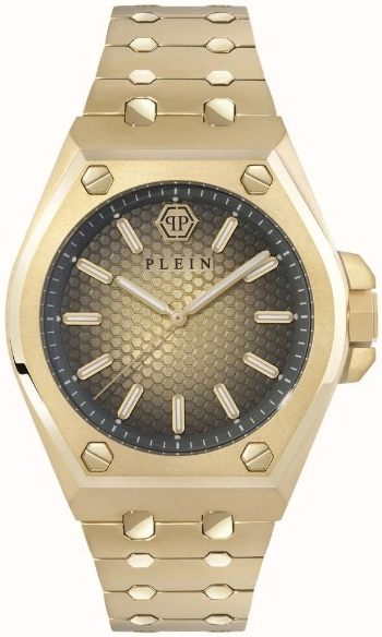 Philipp Plein Herreklokke PWPMA0324 Plein Extreme Grå/Gulltonet