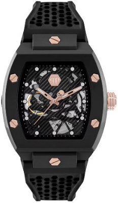 Philipp Plein Herreklokke PWVBA0523 The Skeleton Sort/Gummi