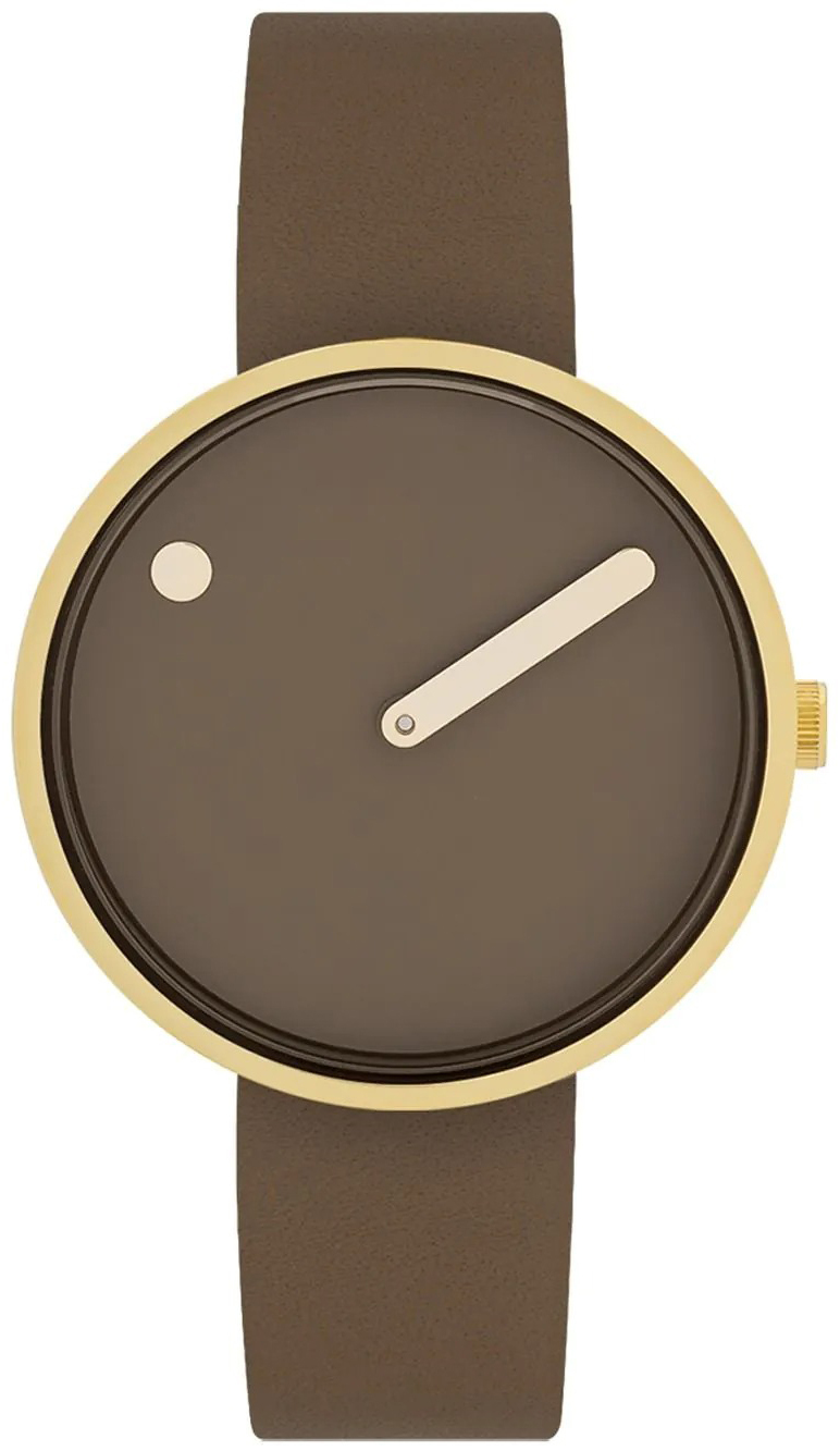 PICTO 34001-4614G Brun/Lær Ø34 mm