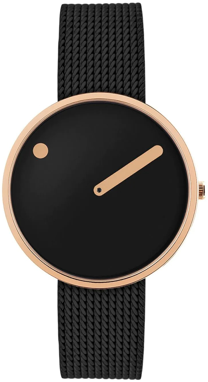 PICTO 34012-1014 Sort/Stål Ø34 mm