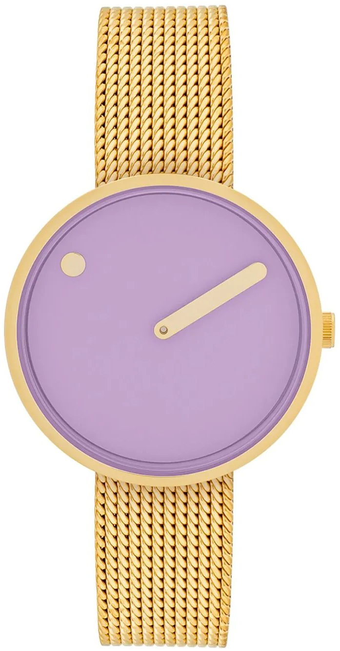 PICTO 34033-0914G Lilla/Gulltonet stål Ø34 mm