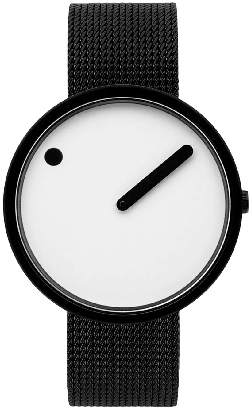 PICTO 34079-1014 Hvit/Stål Ø34 mm