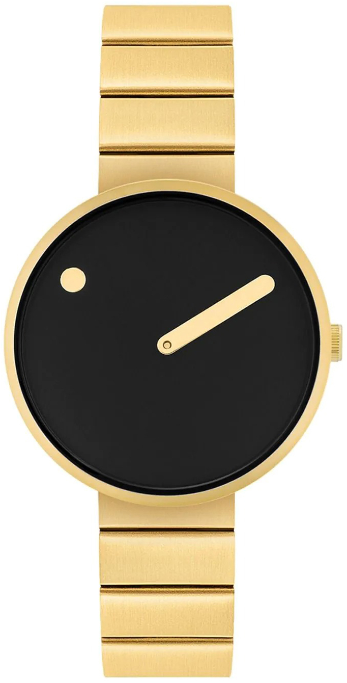 PICTO 34087-2914 Sort/Gulltonet stål Ø34 mm