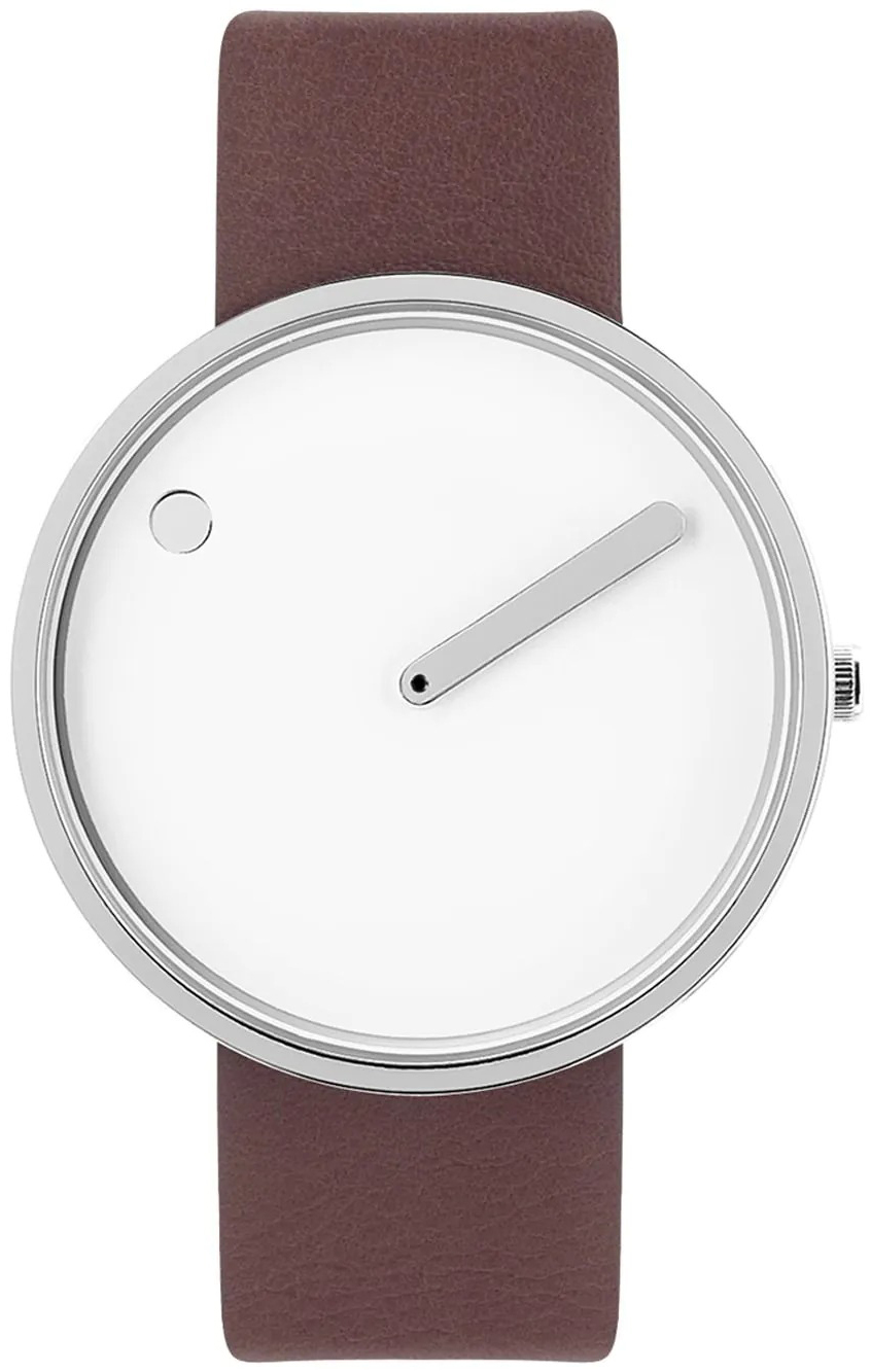 PICTO 43364-6420S Hvit/Lær Ø40 mm