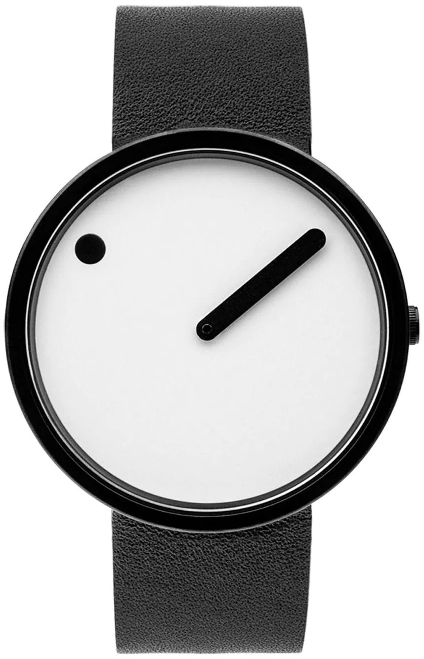 PICTO 43379-4120B Hvit/Lær Ø40 mm