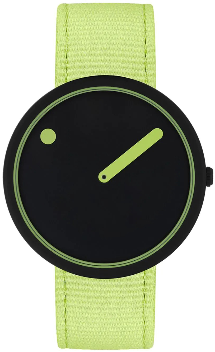 PICTO R44023-R013 Sort/Tekstil Ø40 mm