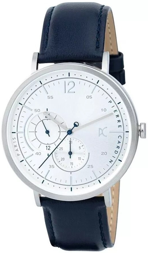 Pierre Cardin Herreklokke CBN.3018 Bonne Stride Hvit/Lær Ø42 mm