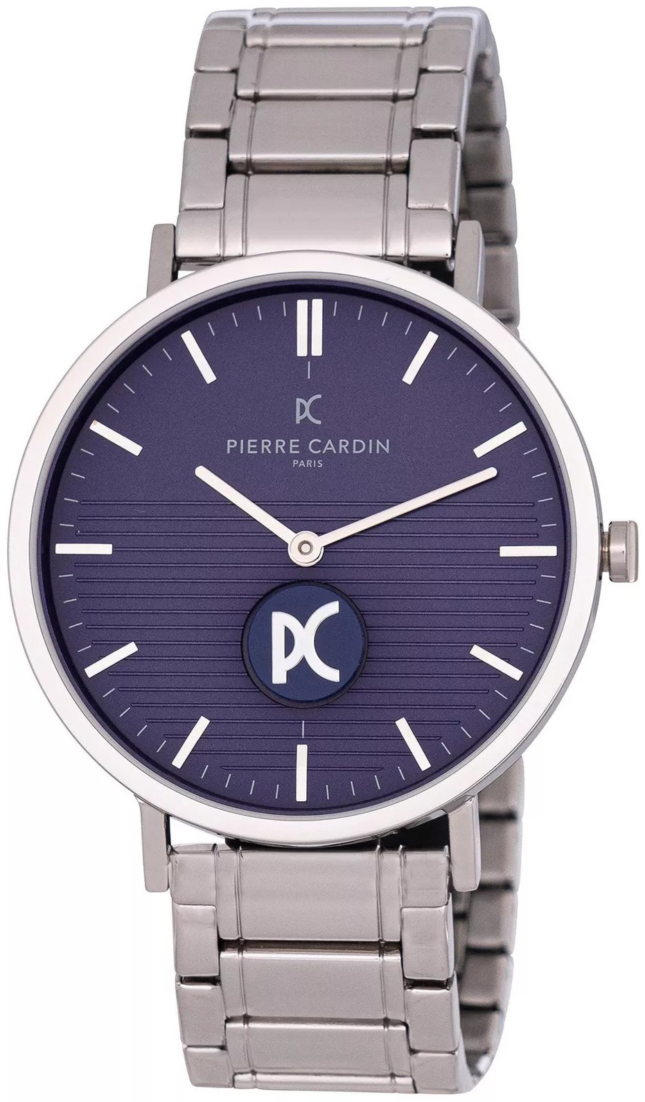Pierre Cardin Herreklokke CBV.1102 Belleville Lines Lilla/Stål Ø42
