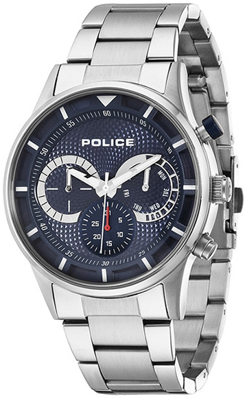 Police Herreklokke P14383JS03M Classic Sort/Stål Ø45 mm