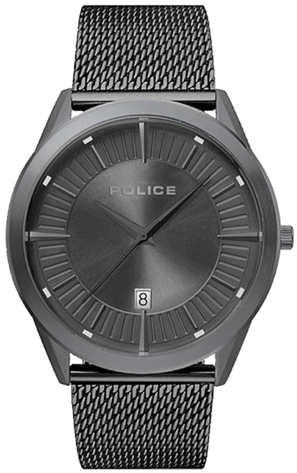 Police Herreklokke P15305JSU61MM Patriot Grå/Stål Ø44 mm