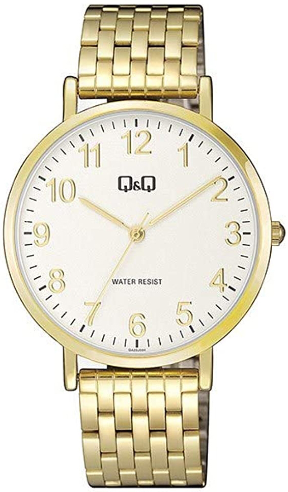 Q&Q Herreklokke QA20J004Y Classic Sølvfarget/Stål Ø39 mm