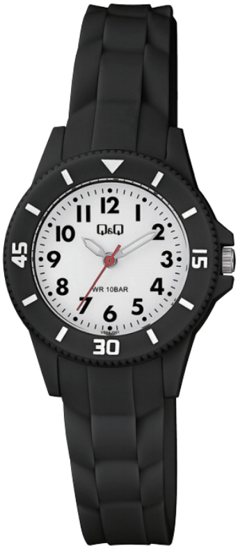 Q&Q VS66J001Y Classic Hvit/Resinplast Ø30 mm