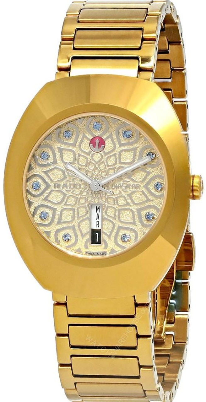 Rado R12161643 Diastar Gull/Gulltonet stål Ø38 mm
