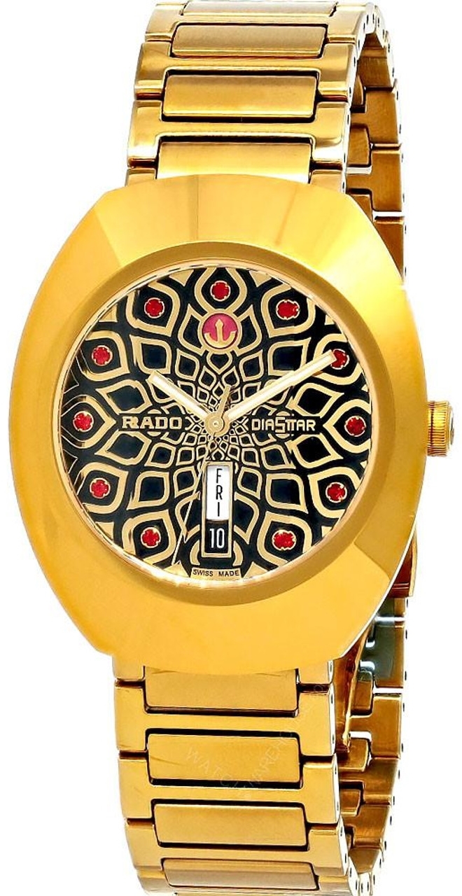 Rado R12161653 Diastar Flerfarget/Gulltonet stål Ø38 mm