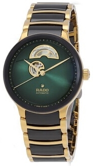 Rado R30008302 Centrix Open Heart Grønn/Keramik Ø39.5 mm