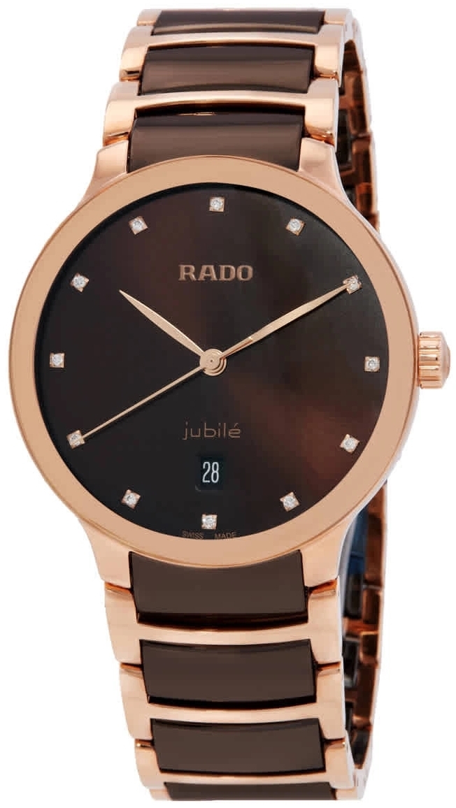 Rado R30023732 Centrix Brun/Keramik Ø39.5 mm