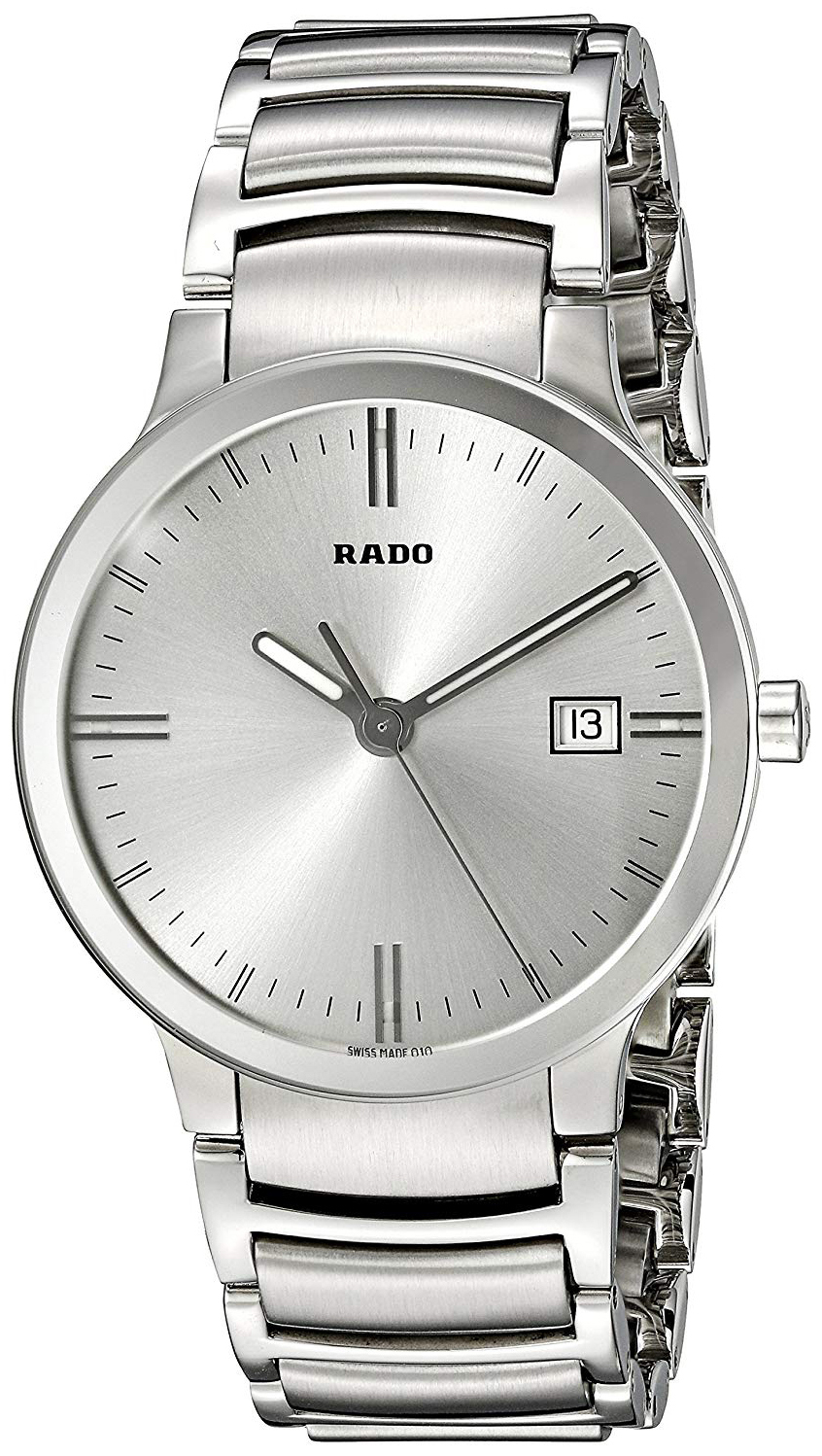 Rado Centrix Herreklokke R30927103 Sølvfarget/Stål Ø38 mm - Rado