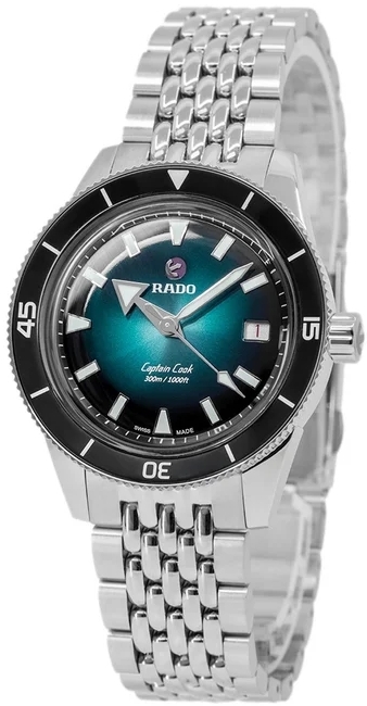 Rado R32223213 Captain Cook Blå/Stål Ø39 mm