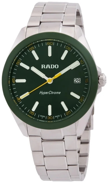 Rado Herreklokke R32280313 HyperChrome Grønn/Stål Ø41.5 mm