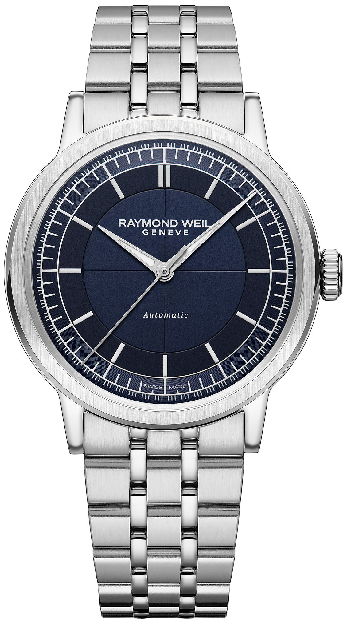 Raymond Weil Herreklokke 2925-ST-50001 Millesime Blå/Stål Ø39 mm