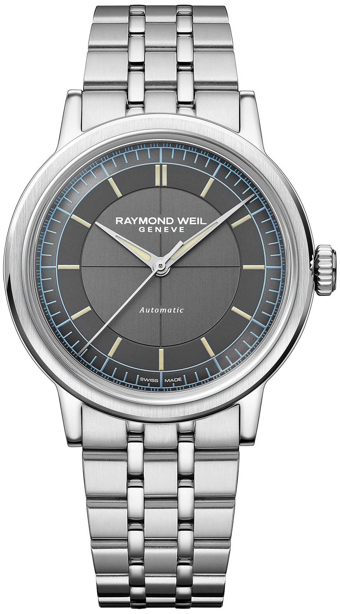 Raymond Weil Herreklokke 2925-ST-60011 Millesime Grå/Stål Ø39 mm