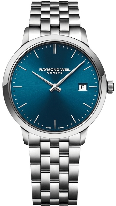 Raymond Weil Herreklokke 5485-ST-50001 Toccata Blå/Stål Ø39 mm
