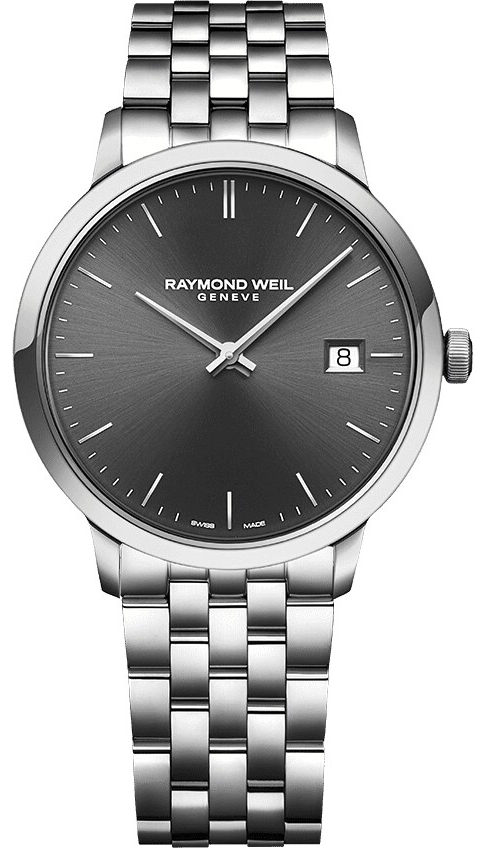 Raymond Weil Herreklokke 5485-ST-60001 Toccata Grå/Stål Ø39 mm