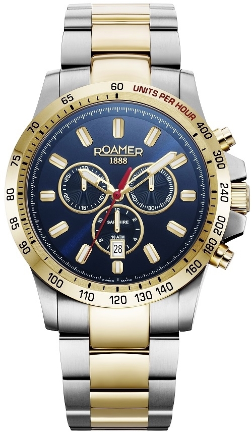 Roamer of Switzerland Herreklokke 861837-47-45-20 Rimini Blå/Stål