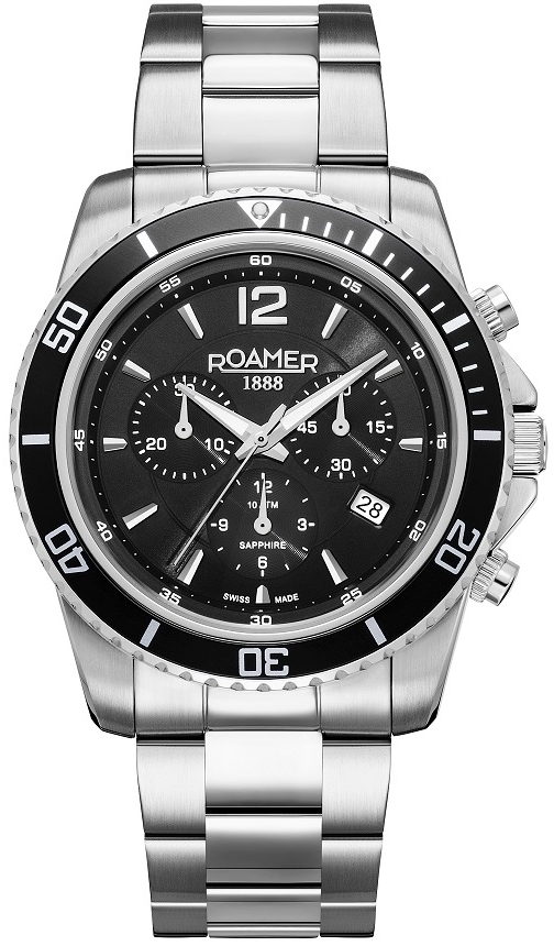 Roamer of Switzerland Herreklokke 862837-41-55-20 Nautic 100 Chrono