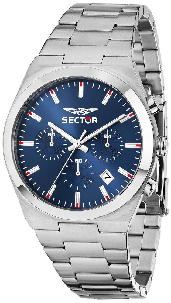 Sector Herreklokke R3273301003 C-300 Blå/Stål Ø42 mm