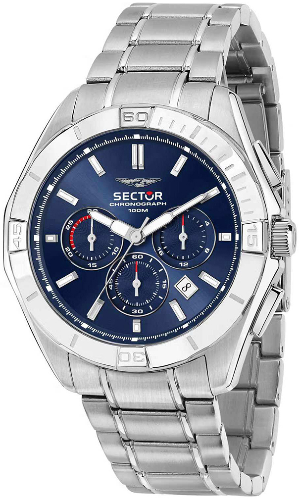 Sector 790 Herreklokke R3273636004 Blå/Stål Ø42 mm