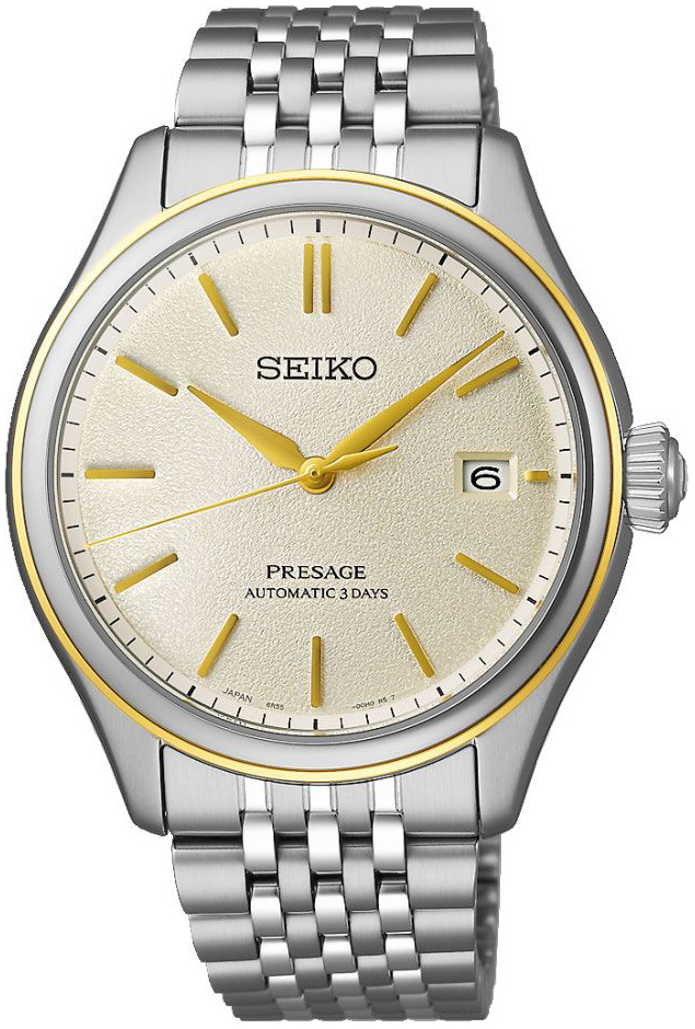 Seiko Herreklokke SPB478J1 Presage Champagnefarget/Stål Ø40.2 mm
