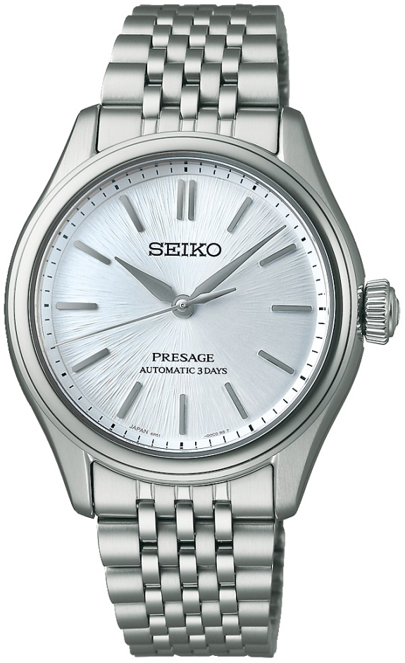 Seiko Herreklokke SPB521J1 Presage Sølvfarget/Stål Ø36 mm