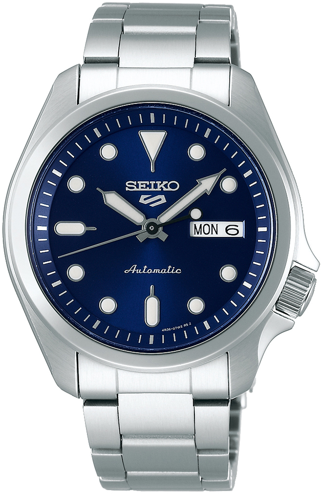 Seiko 5 Sports Herreklokke SRPE53K1 Blå/Stål Ø40 mm