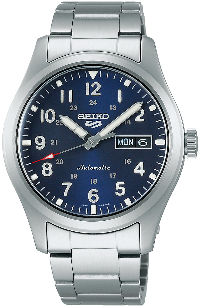Seiko 5 Sports Herreklokke SRPG29K1 Blå/Stål Ø39.4 mm
