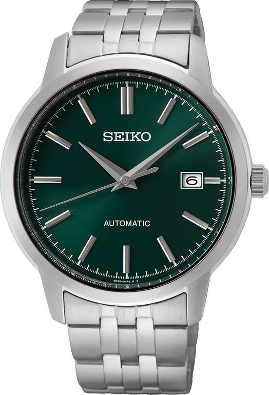 Seiko Herreklokke SRPH89K1 Classic Grønn/Stål Ø41 mm