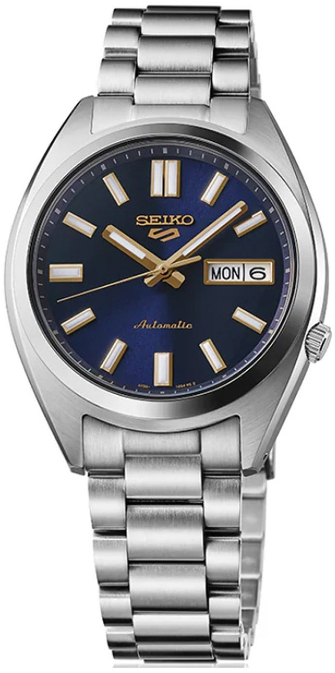 Seiko 5 Sports Herreklokke SRPL55K1 Blå/Stål Ø37.4 mm