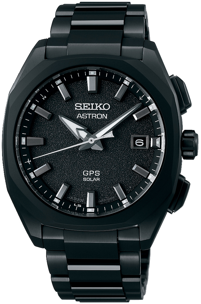 Seiko Herreklokke SSJ009J1 Astron Sort/Titan Ø39 mm
