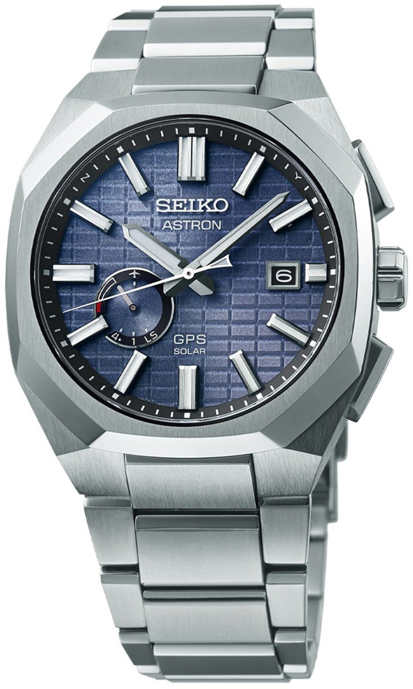 Seiko Herreklokke SSJ013J1 Astron Blå/Titan Ø41.2 mm