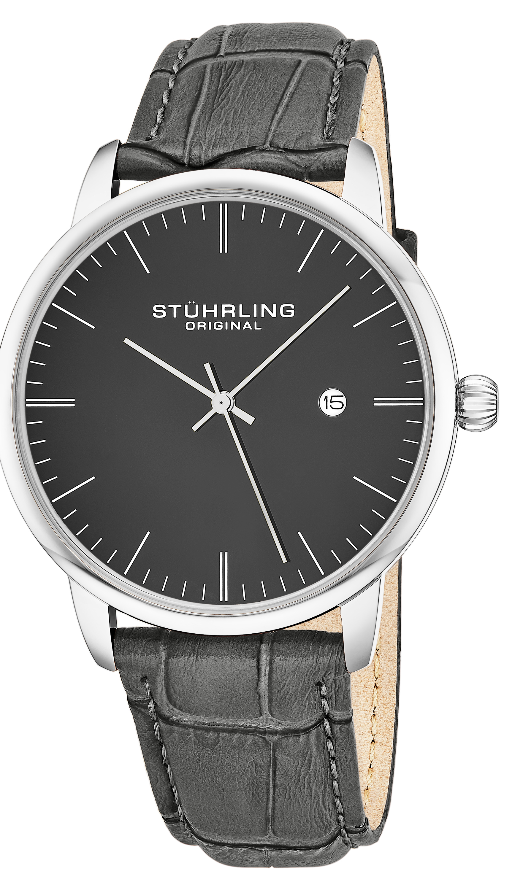 Stührling Original 99999 Herreklokke 3997.4 Blå/Stål Ø38 mm - Stührling Original